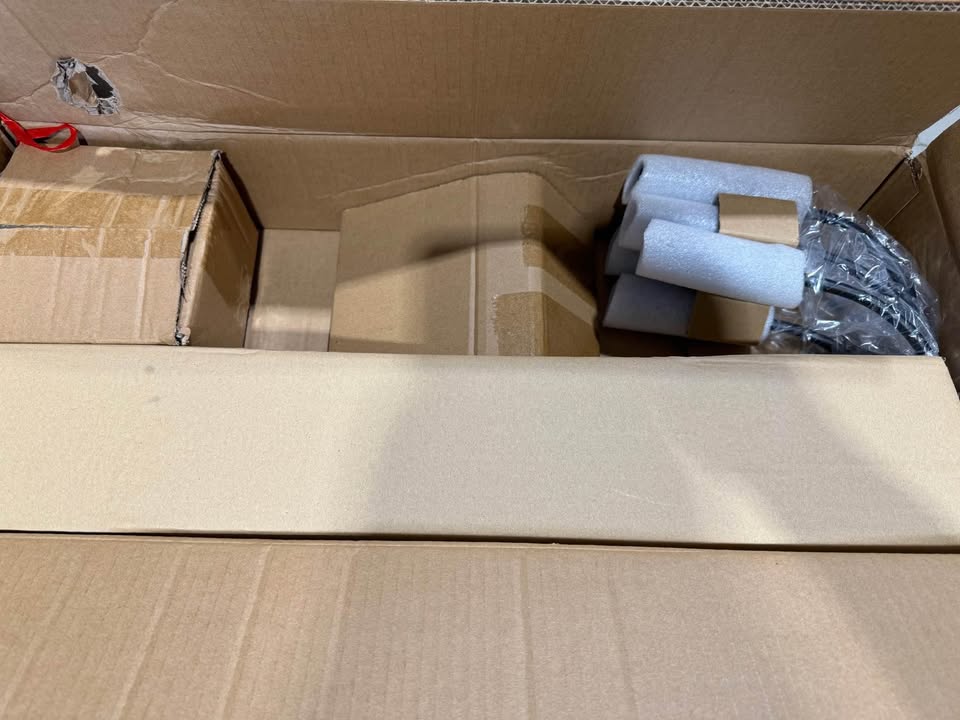 Uolfin Industrial Black Dining Room Chandelier 28 in. 6-Light Modern Farmhouse Large Candlestick Living Room Chandelier