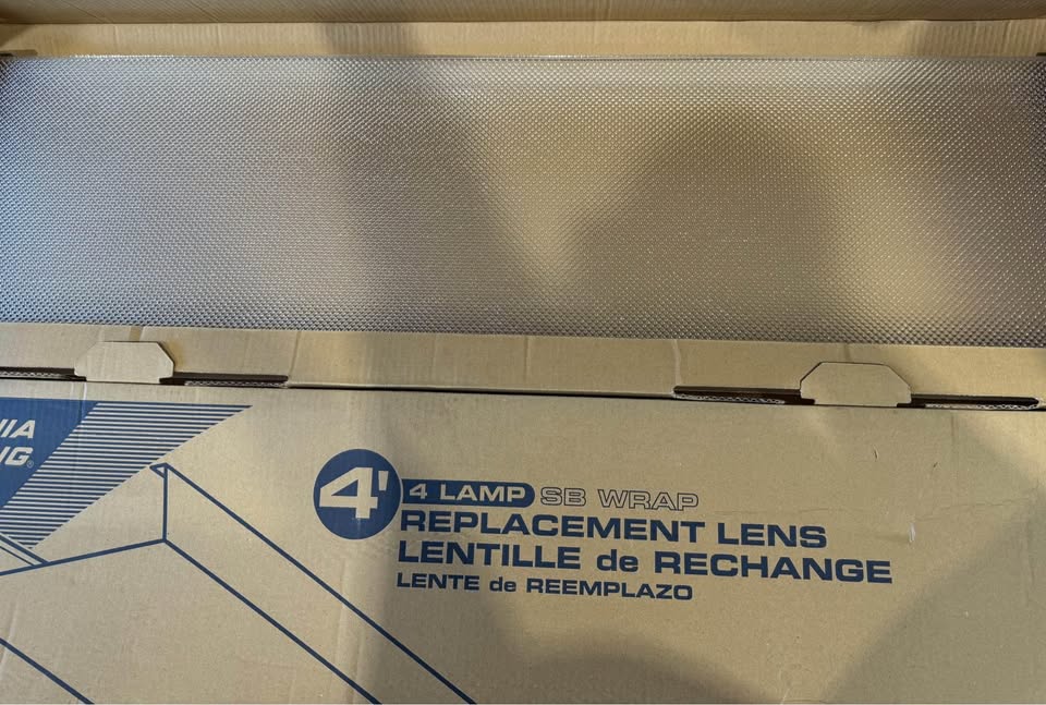 Lithonia Lighting 4 ft. Wide Body Acrylic Diffuser