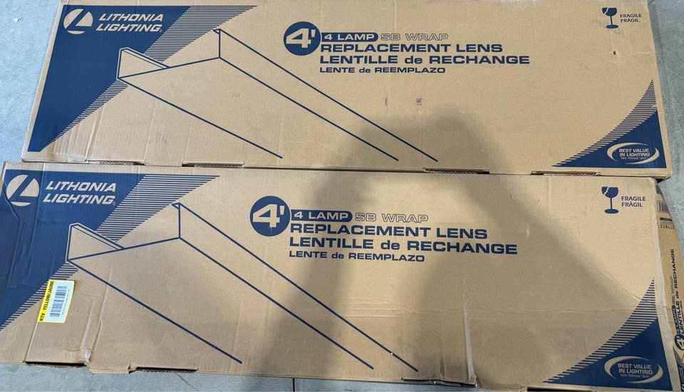 Lithonia Lighting 4 ft. Wide Body Acrylic Diffuser