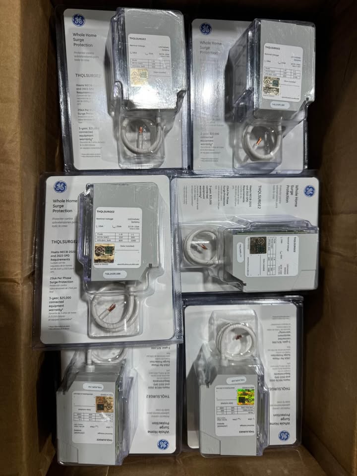 GE Whole Home 240-Volt 25 kA Panel Mount Surge Protection Device