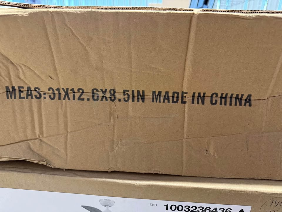 Genoxygic 60 in. Indoor/Covered Outdoor Walnut Ceiling Fan with LED Light and Remote, 3-Color Changing