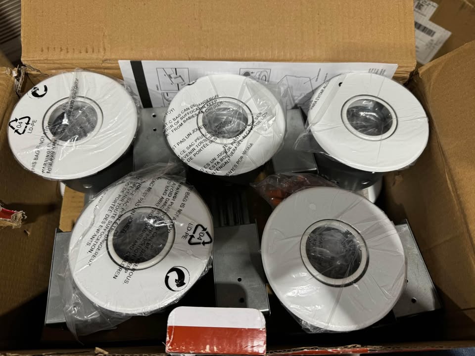 Globe Electric 4 in. White Dimmable Recessed New Construction and Remodel Lighting Kit (10-Pack)