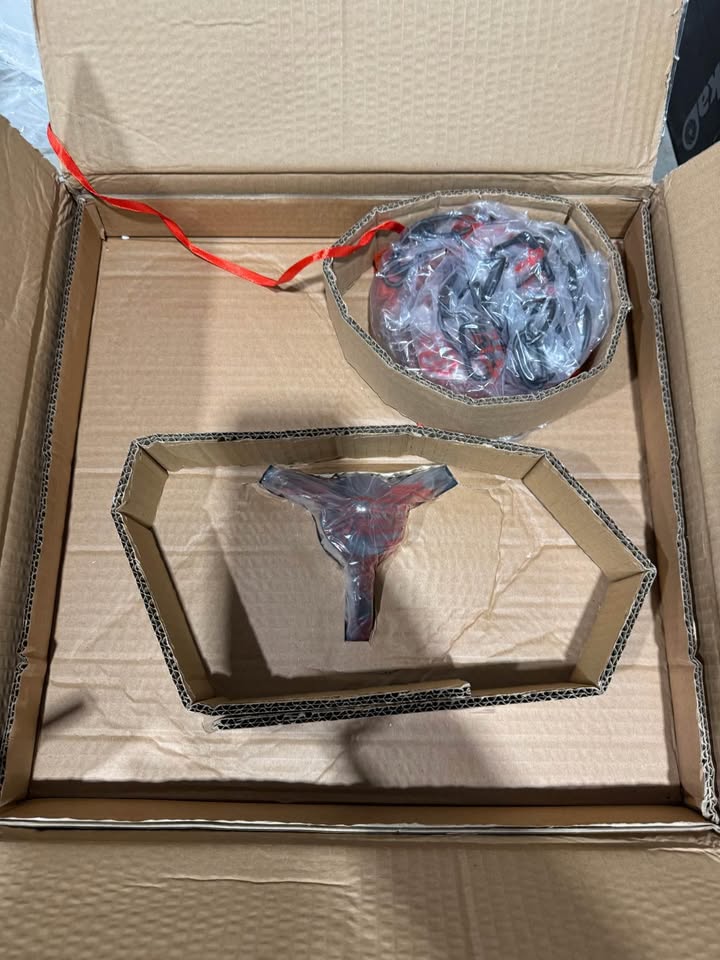 Farmhouse 3-Light Lantern Black Chandelier with Gold Candle