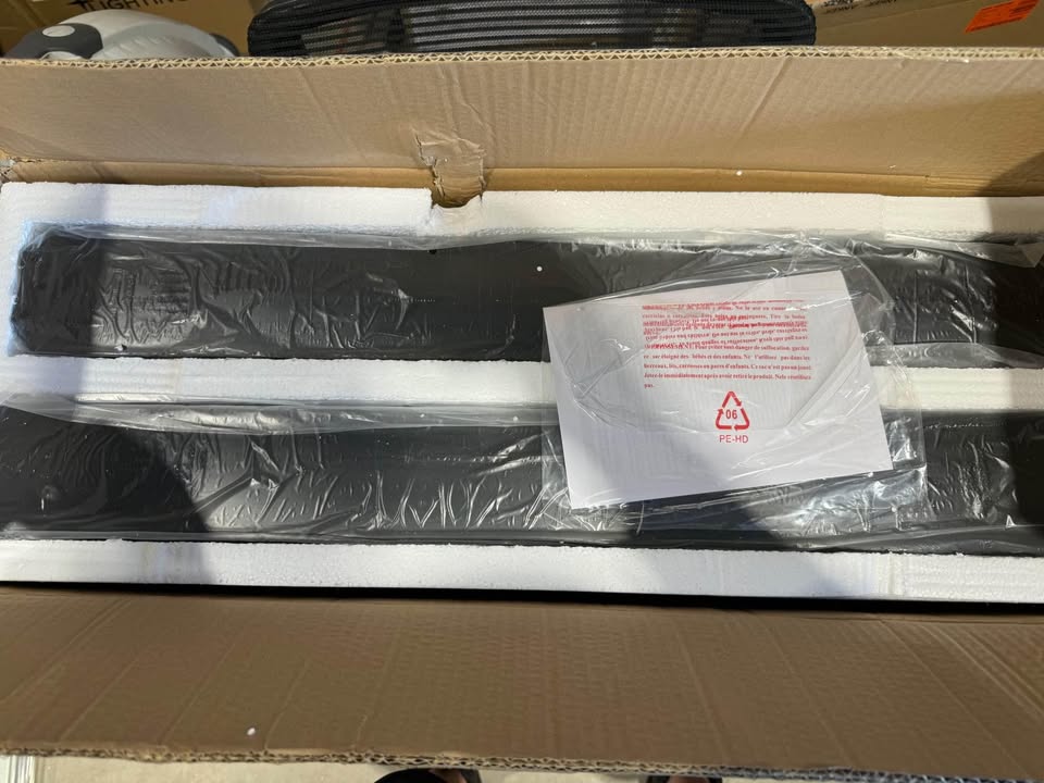 Breezary Archer 65 in. Integrated LED Indoor Black-Blades Gold Ceiling Fan with Light and Remote Control Included