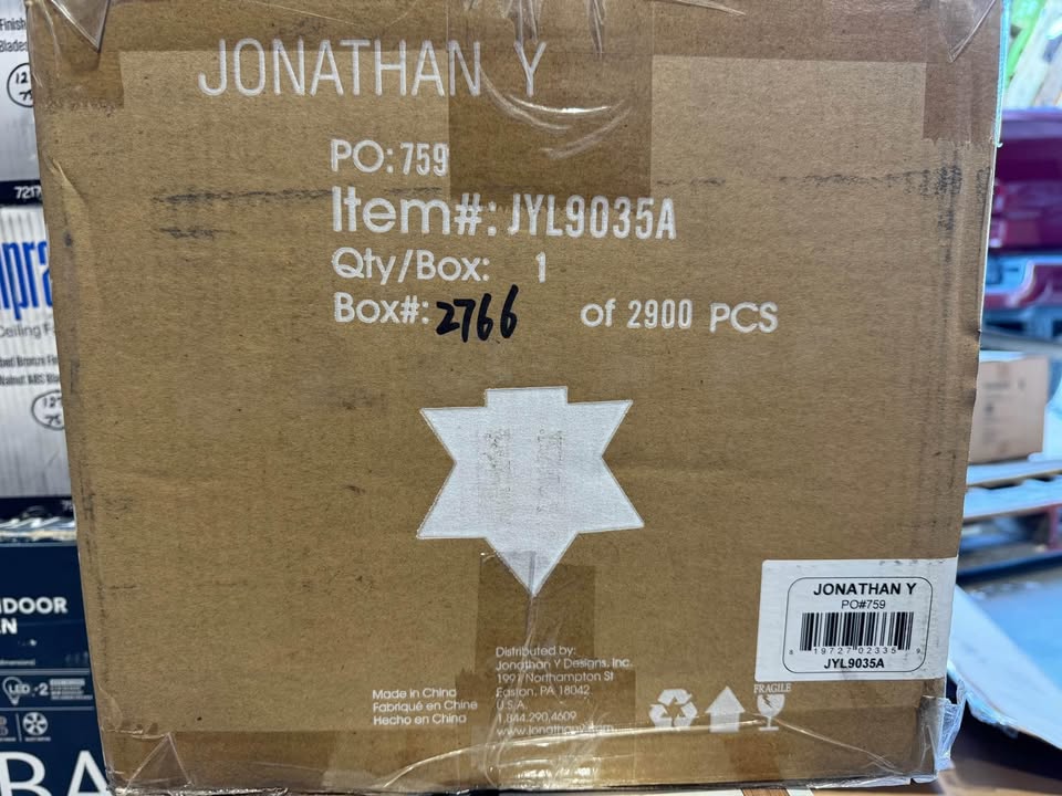 JONATHAN Y Stella 12 in. Oil Rubbed Bronze Moravian Star Flush Mount Light with Clear Glass Shade