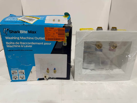1/2 in. Push-to-Connect x 3/4 in. MHT Brass Washing Machine Valves with Outlet Box