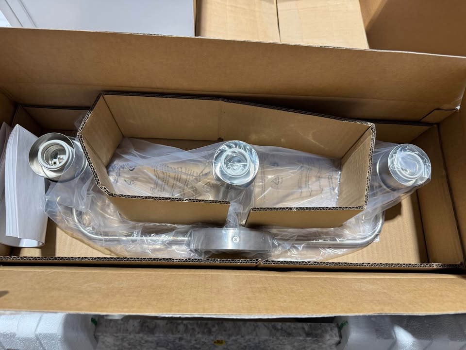 Hampton Bay Ayelen 22 in. 3-Light Brushed Nickel Modern Bathroom Vanity Light