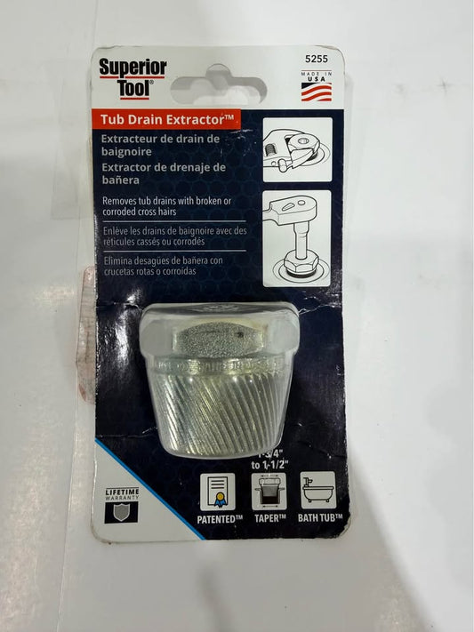 1.5" Tub Drain Extractor